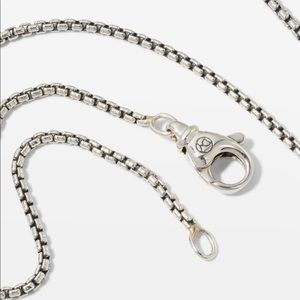 David Yurman Men’s Box Chain Necklace